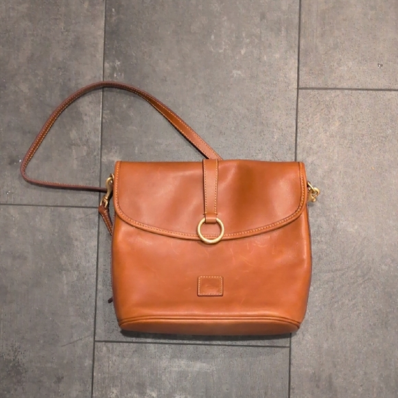 Dooney & Bourke Dottie Florentine Italian Leather Crossbody Bag - Picture 1 of 7